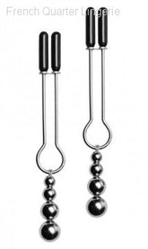 Adorn Triple Bead Nipple Clamp Set-French Quarter Lingerie